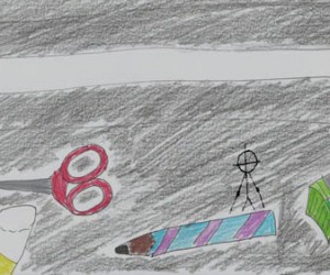 El boceto de Richard Keweing